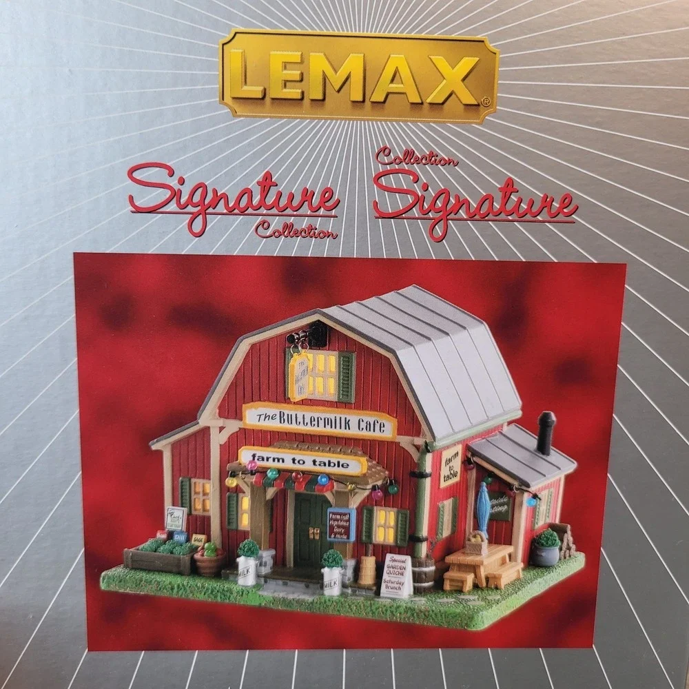 Lemax Signature Collection 2018 The Buttermilk Cafe #85388‎ New in Box Christmas